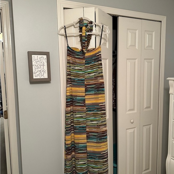 Fresh Of LA Boho Striped Maxi Dress - Picture 6 of 7